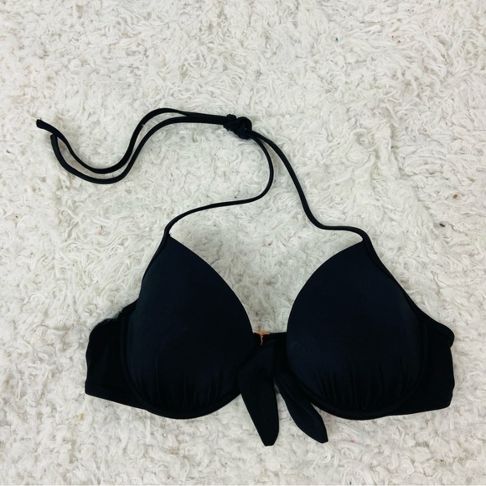 Shade & Shore Black Bikini Top size 34C